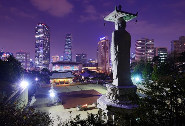 Bongeunsa-tempel, Seoul