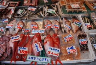 Tsukiji-vismarkt, Tokyo
