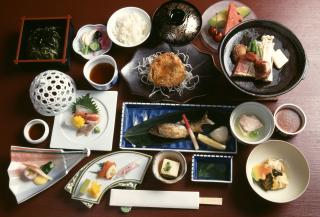 Kaiseki-maaltijd in Shibu Onsen