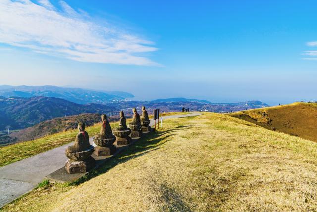 Mt. Omuro, schiereiland Izu