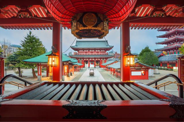 Senso-ji-tempel, Asakusa, Tokyo