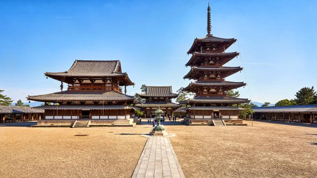 Horyu-ji-tempel, Nara