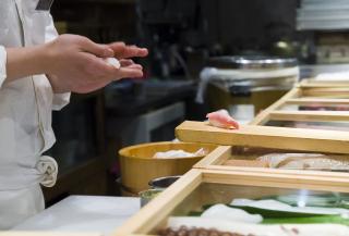 Sushi in Tokyo