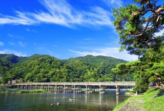 Togetsukyo-brug, Arashiyama, Kyoto