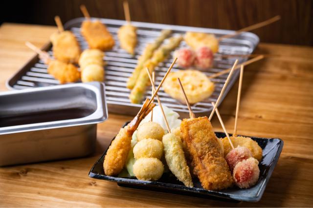 Kushikatsu-lekkernij, Osaka