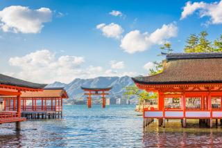 Itsukushima-schrijn, Miyajima-eiland