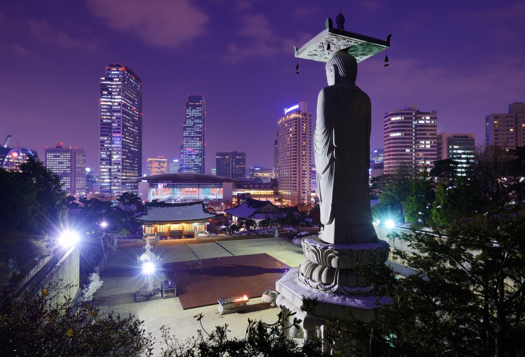 Bongeunsa-tempel, Seoul