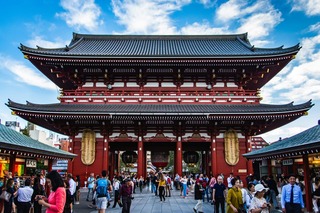Senso-ji Tempel in Asakusa, Tokio